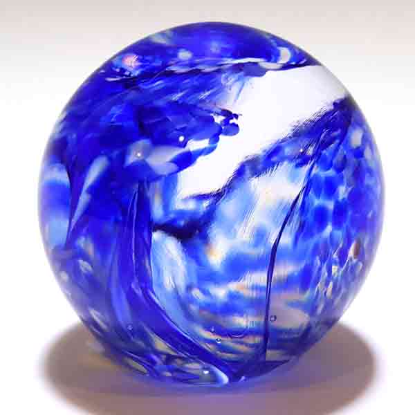 WheatonArts Mini Swirl Cobalt - Image 4